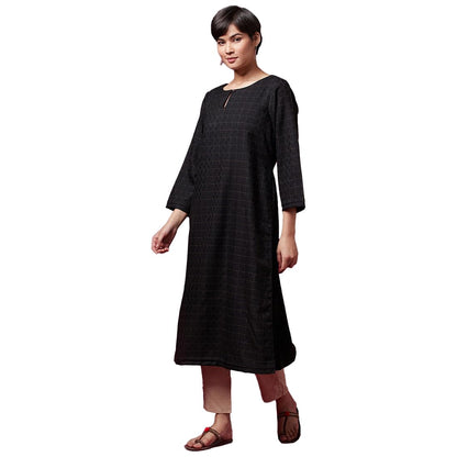 Fabindia Women's Wool Regular Kurta