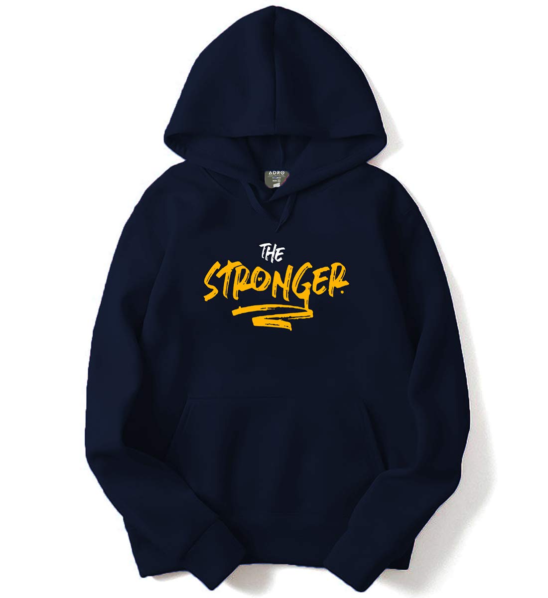 ADRO The Stronger Hoodies/Sweatshirts for Men & Women (H20-M-SGR-NB_Navy)