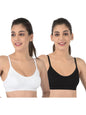 Softline Womens 100% Cotton Wire-Free Non-Padded Bra Combo | Breathable & Soft Fabric | Full Coverage & Everyday Comfort (Pack