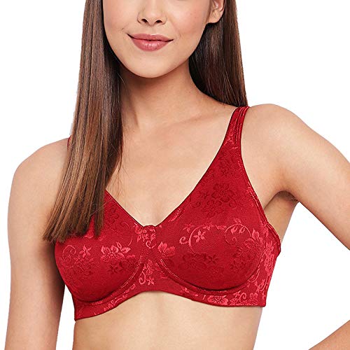 Enamor F135 Minimiser Full Support Bra - Non-Padded Wirefree High Coverage - Bossa Nova