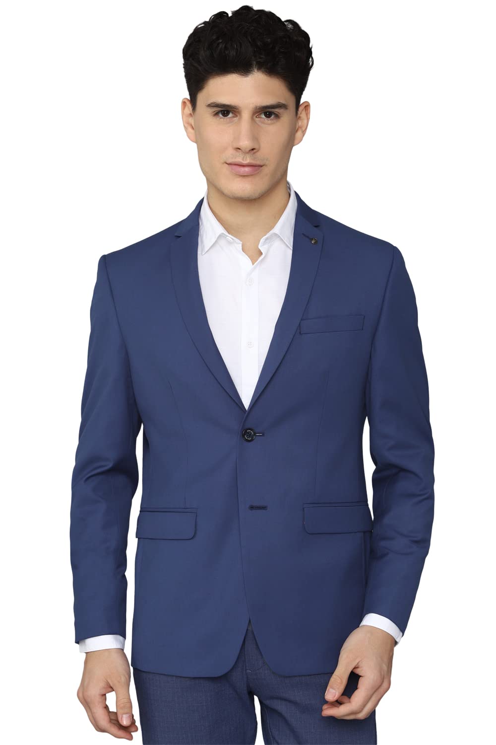 Allen Solly Women Slim Fit Solid Blazer