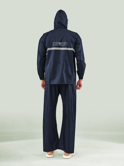 Lux Venus Reflecting Design Tapping Rain Suit For Men