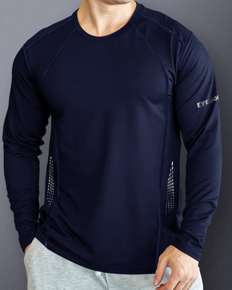 Noble Monk MenS Round T Shirt (Combo Pack Of 2) -Regular Fit |Full Sleeves |Solid Pattern | Casual T-Shirt For Men