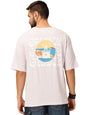 Thomas Scott Mens Oversized Fit T-Shirt (TSKOversized_Lavender Greece