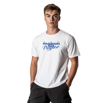 Nobero MenS Typographic Printed Regular Fit T-Shirt (1M-Twts-C1059_White_1