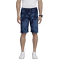 The Indian Garage Co Men Regular Fit Solid Mid-Rise Denim Shorts