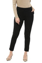 Allen Solly Women Slim Fit Solid Polyester Pants