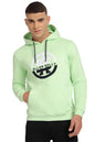 Allen Solly Men Printed Casual Full Sleeve Hooded Hoodie