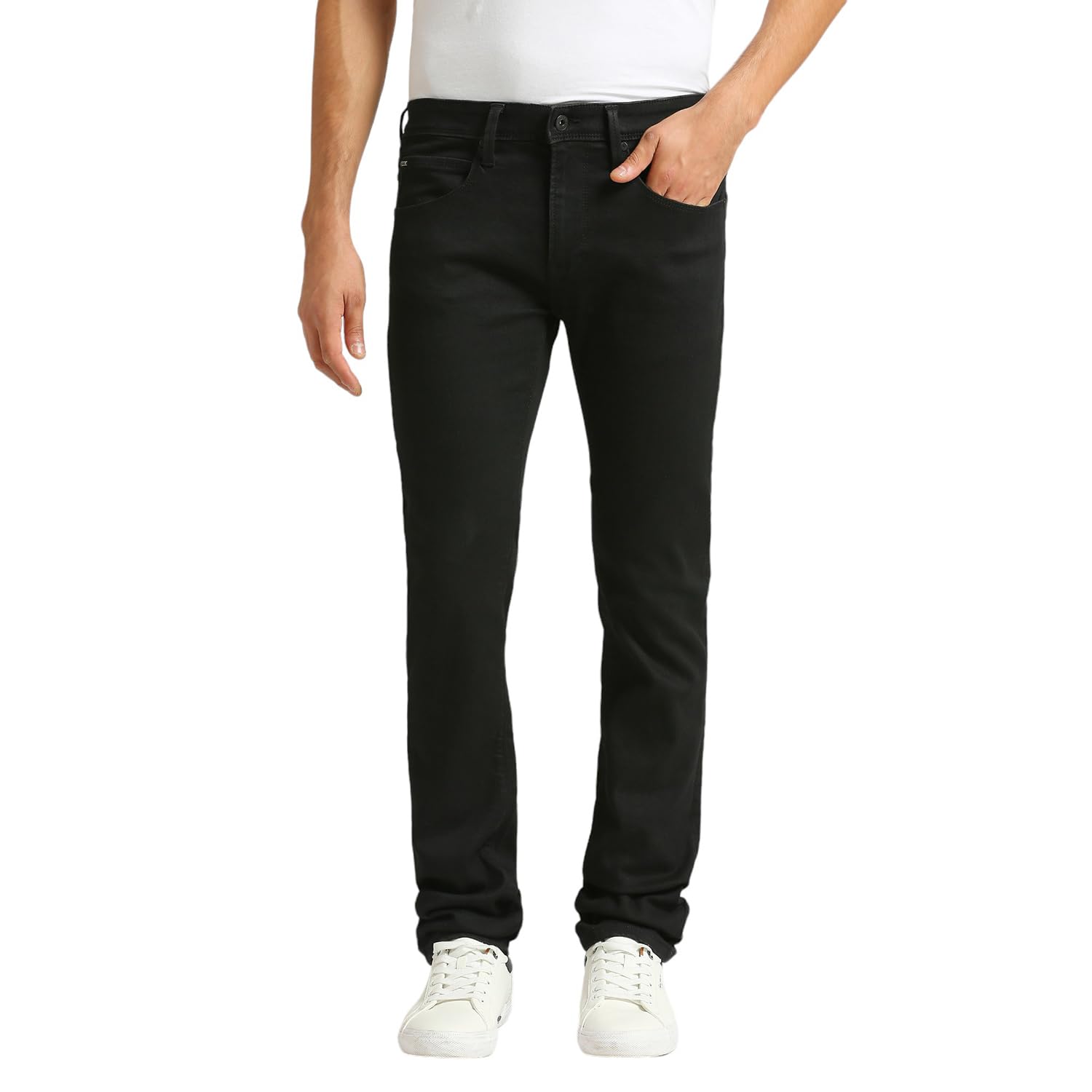 Pepe Jeans Men'S Slim Jeans (Pm208178A503_Black Rinse