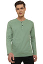 Allen Solly Men Regular Fit Solid Casual Full Sleeve T-Shirt