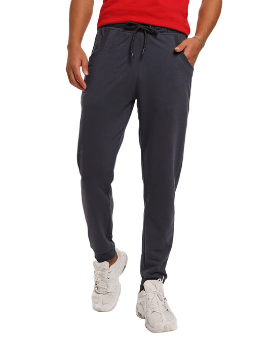 Bewakoof Men Dark Grey Casual Jogger Pant, Medium