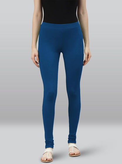 Lyra Premium Viscose Full Length Churidar Leggings For Women