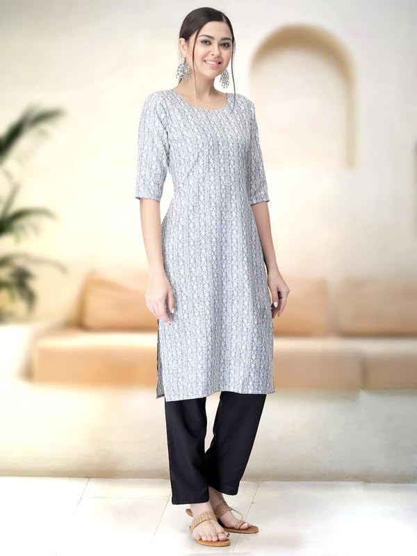 Pinkmint Kurta Set For Women Ll Printed Kurti & Pant Set Ll Regular Kurta Set Ll (Pack Of 2)