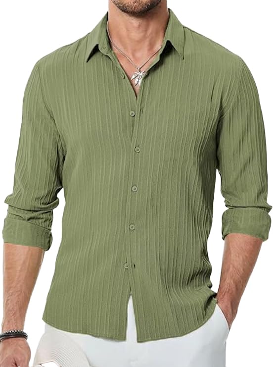 CB-COLEBROOK Linen Shirt for Men | Mens Casual Shirt | Men Stylish Shirt | Men Dress Shirt | Mens Regular Fit | Men Formal Shir