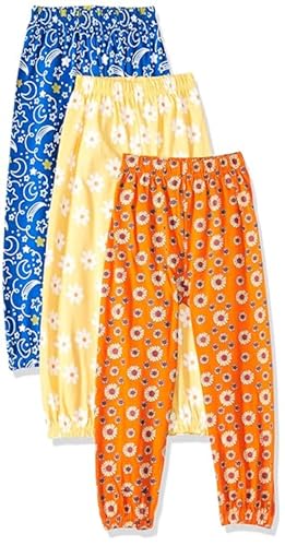T2F Girls Regular Track Pants (GLSTRK09_Multicolour