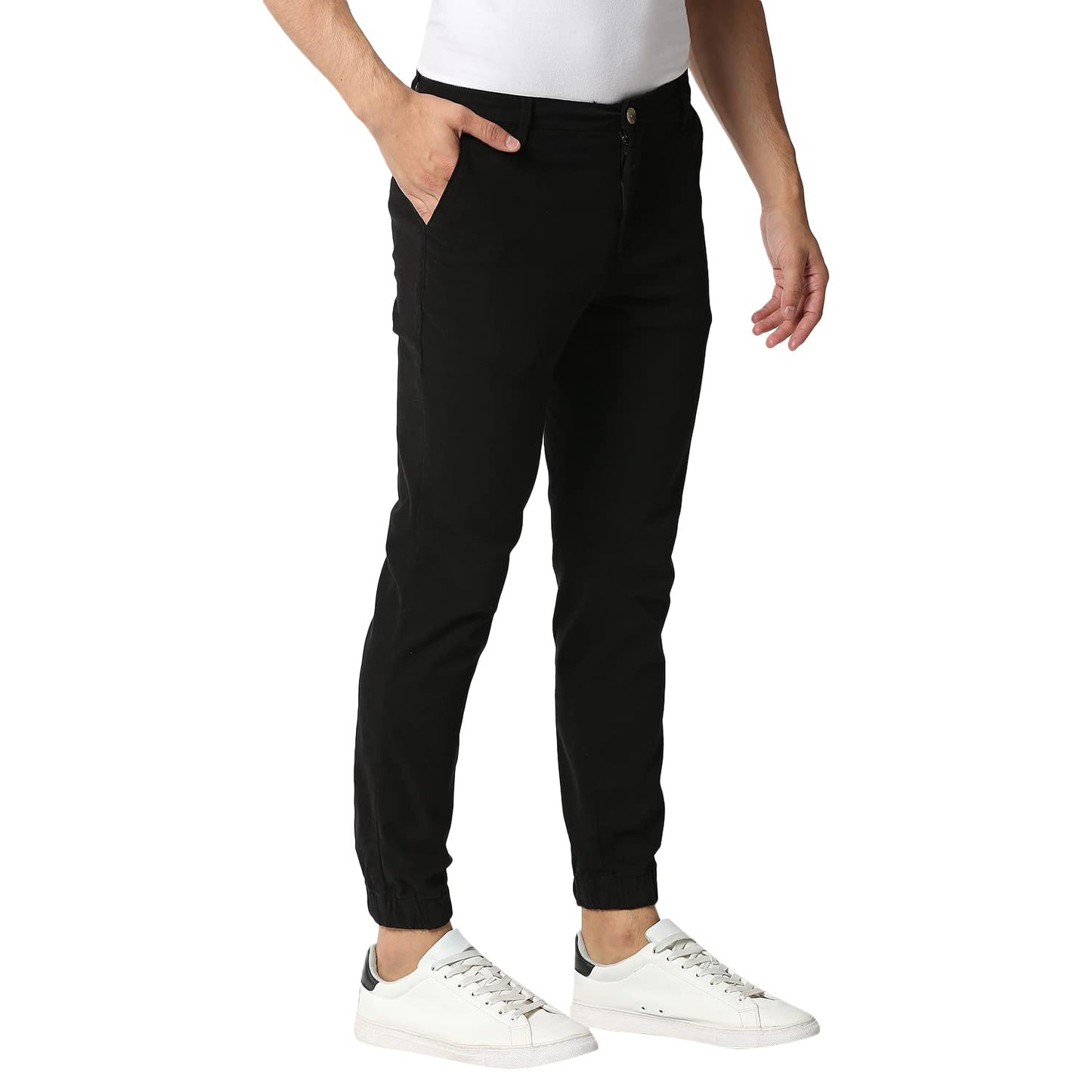 Thomas Scott Mens Solid Regular Fit Trouser