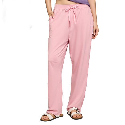 NYKD (NYS911 Soft Cotton Modal Pyjama Pants for Women | Relaxed Fit with Non Slip Elasticated Waistband, Adjustable Drawcord & 2