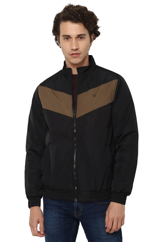 Allen Solly Men Printed Casual Full Sleeve Jacket