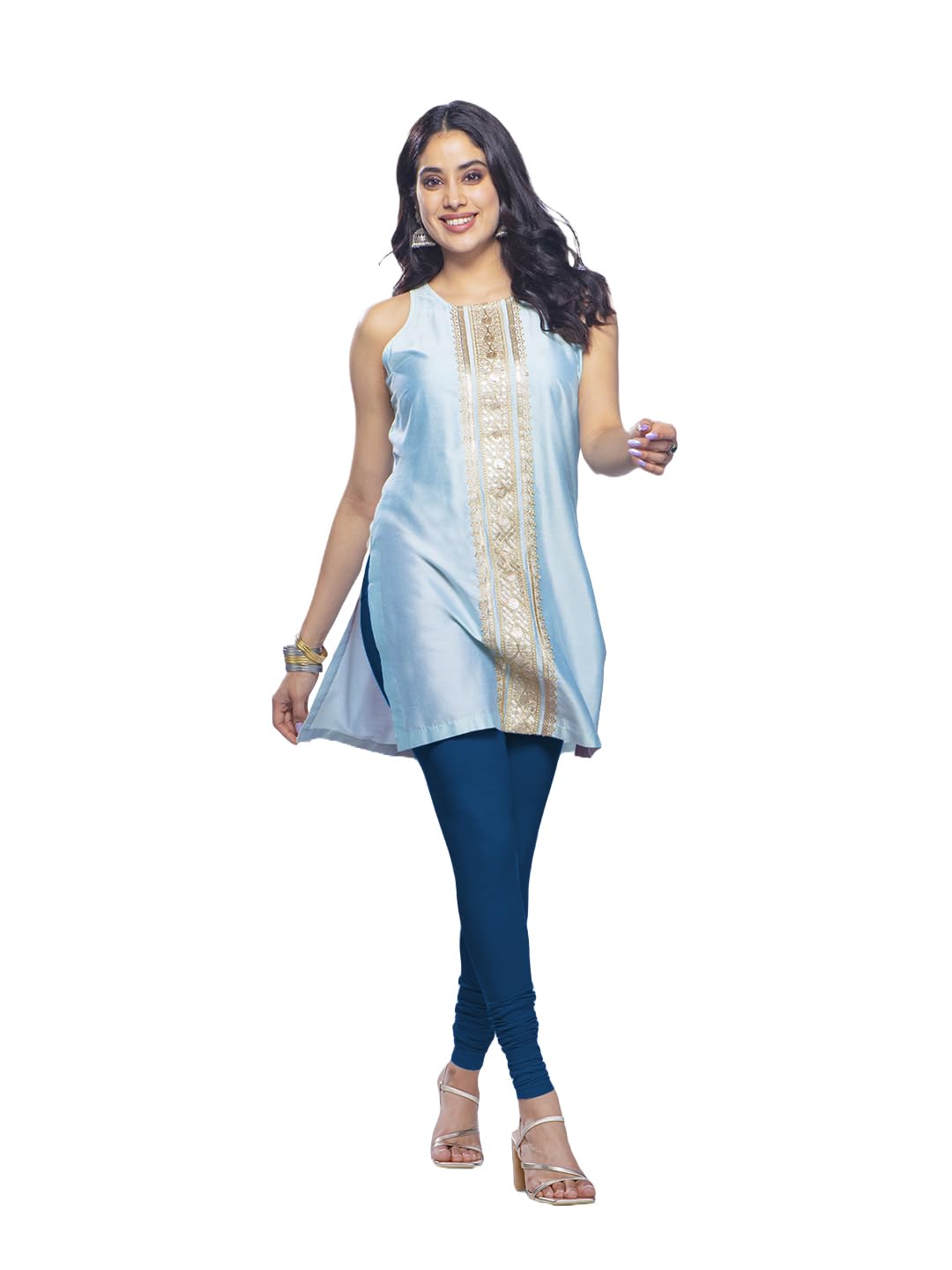 Lyra Premium Viscose Full Length Churidar Leggings For Women
