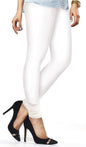 Lux Lyra Women'S Cotton Relaxed Fit Premium Churidar Leggings (Lux_C, White, Free Size- 28-38)