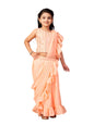 Aarika Girls Ethnic Wear Peach Colour Sequin Embroidery Georgette Lehenga Choli Set With Attached Dupatta-4-13 Years (LCH-SHM-50