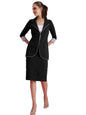 Selvia Womens Co-ords Set|Lycra Blazer & Skirt Set|Casual Co-ords Set for Women|Two Piece Co-ord Set|Blazer & Skirt Set(692CTK1