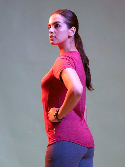 Lyra WomenS Rapid Dry Short Sleeve Breathable And Flexible Fit Active Top