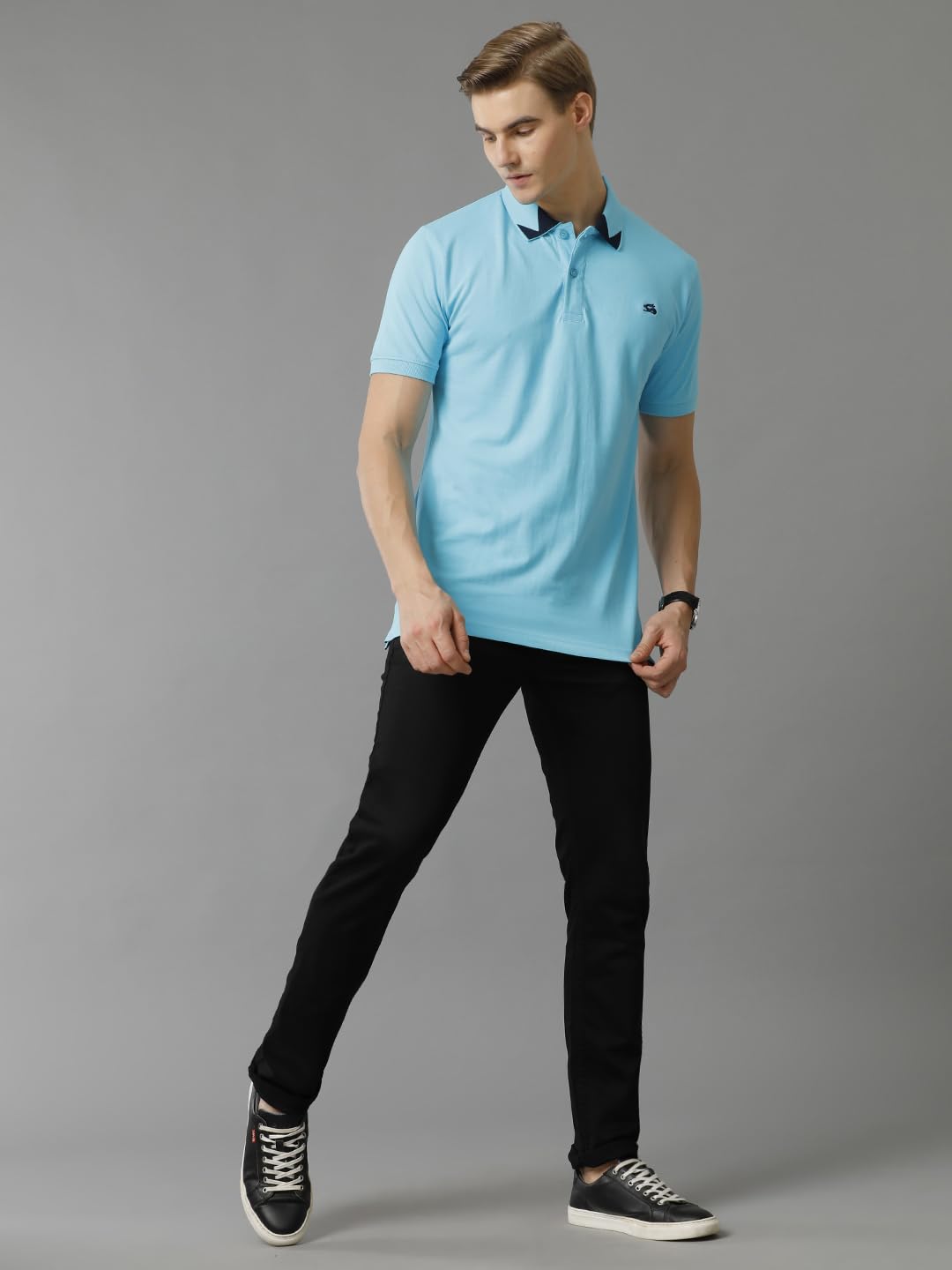ADRO Premium Cotton Polo for Men (PN23-H-PLN-MI_Mint)