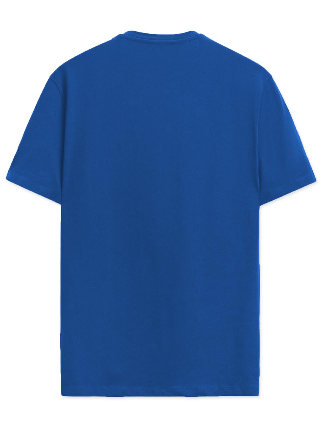 ADRO Men's Biker Design Printed 100% Cotton T-Shirt - Regular Fit, Printed T-Shirts for Men (RN24-KTM-RB_Royal Blue)