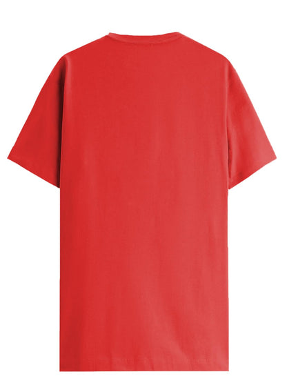 ADRO Mens Flag Printed Cotton T-Shirt_RN24-L2-FLAG-RD