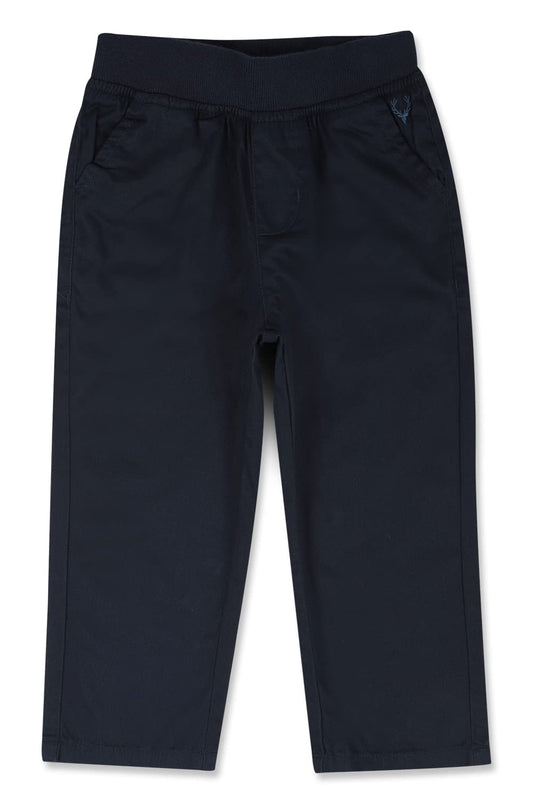 Allen Solly Boys Slim Fit Printed Solid Pants