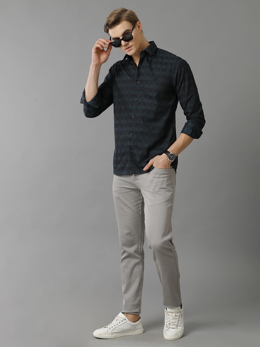 ADRO Elegant Essentials Giza Cotton Men's Casual Shirts