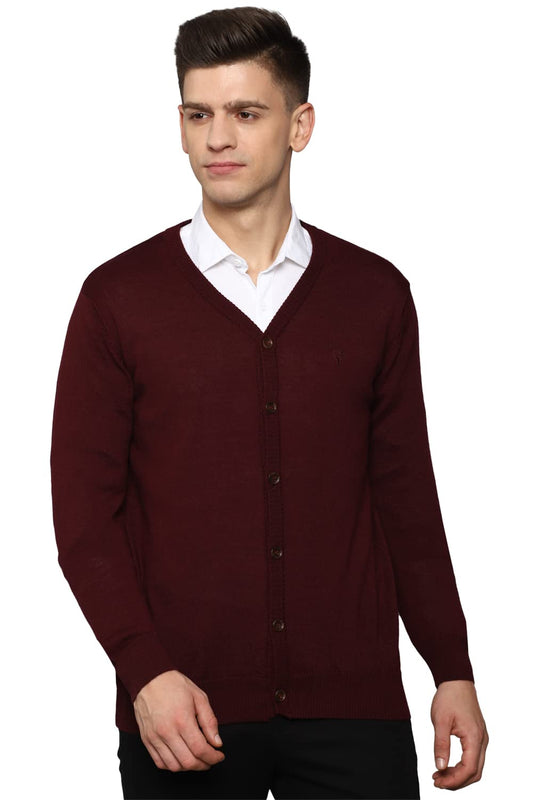 Allen Solly Men Regular Fit Solid Full Sleeve Jacket