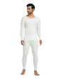 XYXX Mens Thermal Set | Antibacterial, Skin Friendly with Superior Heat Retention | Slim Fit Solid Alpine IntelliHeat Thermal S