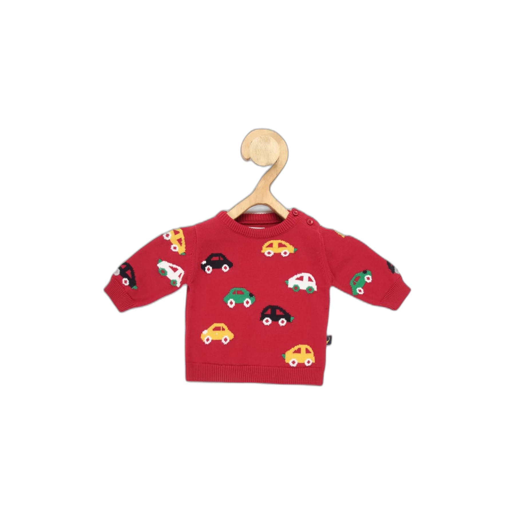Allen Solly Baby Printed Cotton Crew Neck Sweater