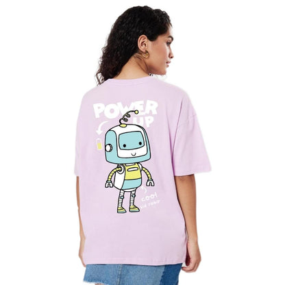 Bewakoof Womens Oversized Half Sleeve T-Shirt