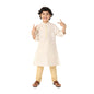 Fabindia Kids Tussar Churidar Viscose_2-3Y Beige