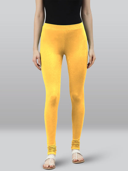 Lyra Premium Viscose Full Length Churidar Leggings For Women