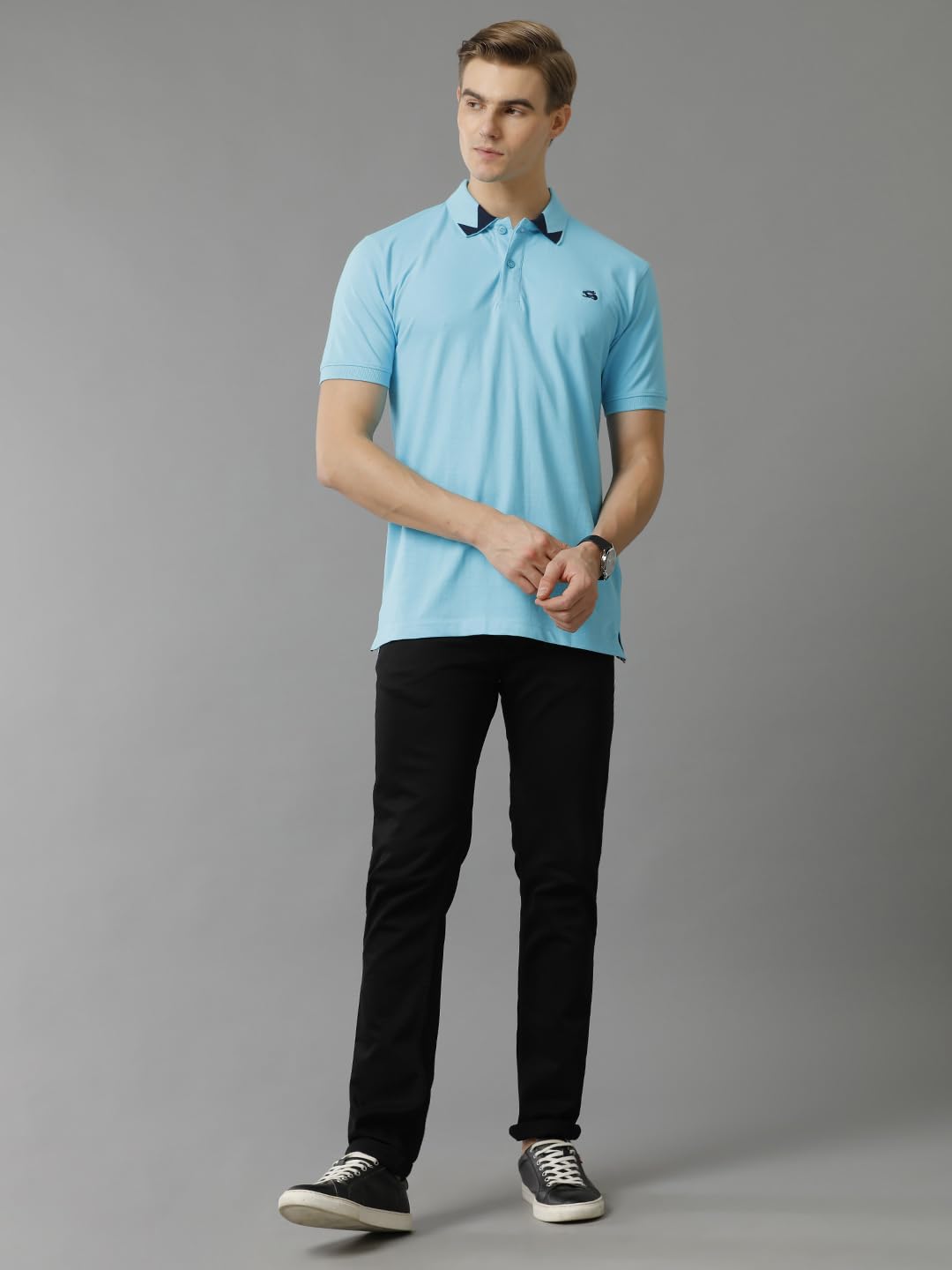 ADRO Premium Cotton Polo for Men (PN23-H-PLN-MI_Mint)