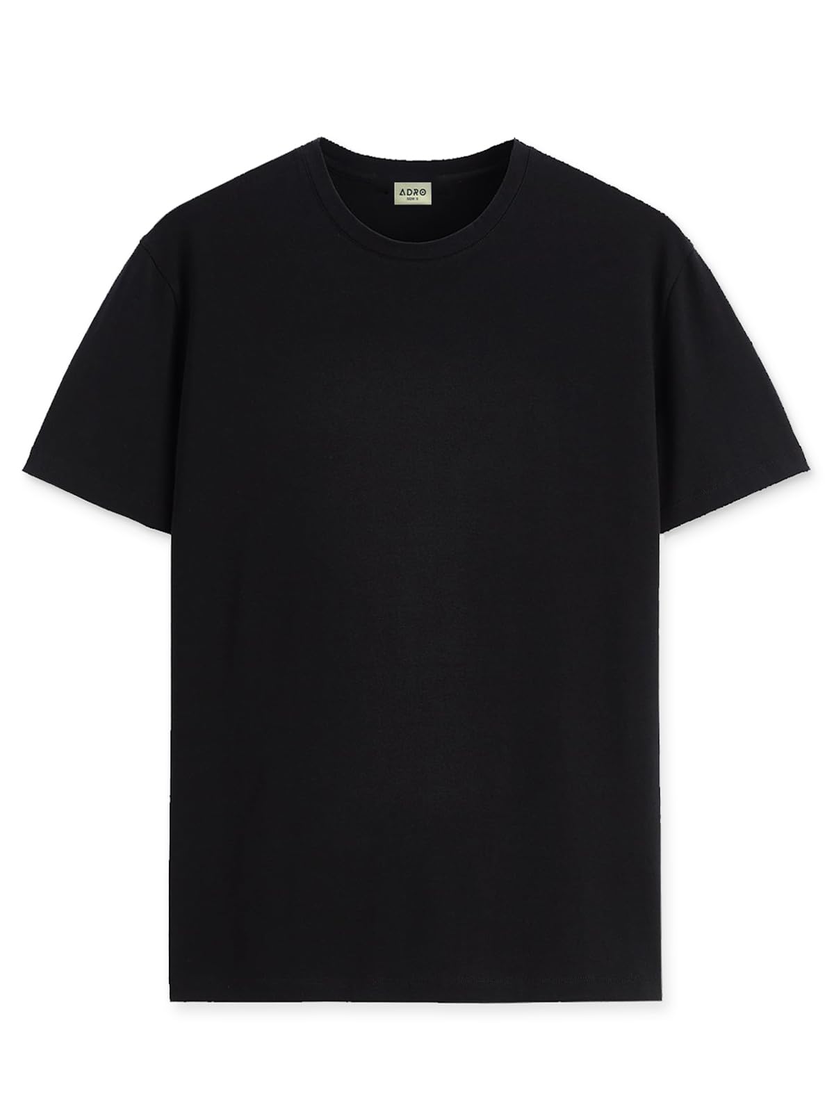 ADRO T Shirts for Boys & Girls || Solid Plain Regular Fit T-Shirt || Ages 3-14 || 100% Cotton Round Neck Tshirt for Boys & Girls
