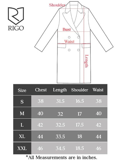 Rigo Cotton Polar Fleece Solid Overcoat for Men | Regular Fit Lapel Collar Long Jacket Overcoat | Winter Wear Mens Long Overcoa