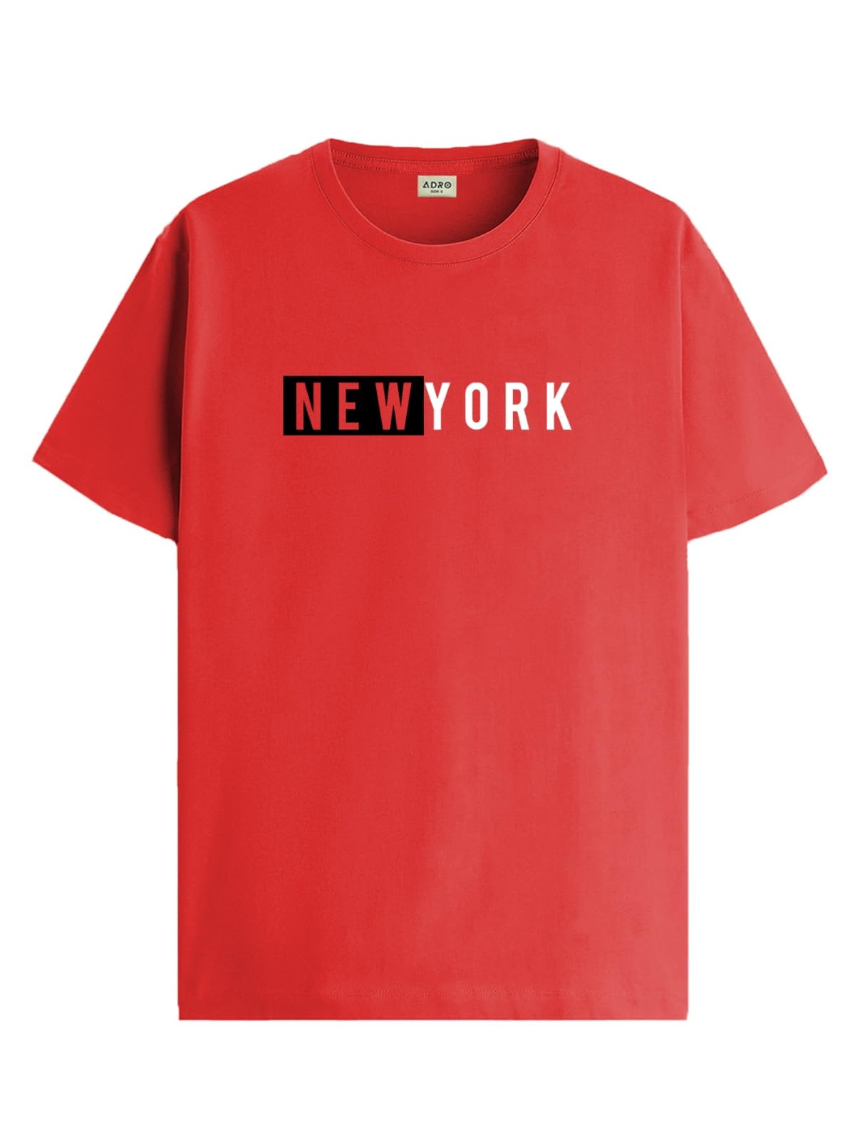 ADRO Tshirt for Men | Printed T Shirt for Men | 100% Cotton T-Shirt |Printed T Shirt | T-Shirts | RN24-NKY