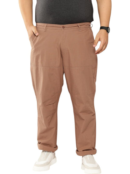 Thomas Scott Mens | Plus Size | Regular Fit | 100% Cotton | Breathable Fabric | Solid Color | Trouser | Chino | Casual Pants fo