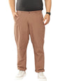 Thomas Scott Mens | Plus Size | Regular Fit | 100% Cotton | Breathable Fabric | Solid Color | Trouser | Chino | Casual Pants fo