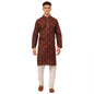 Jompers Mens Thread Work Kurta Pyjama Set