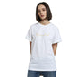 Bewakoof Women Minimal Believe Boyfriend White Half Sleeve Round Neck Printed T-Shirt