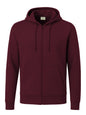 ADRO Mens Cotton Neck Hooded Sweatshirt (ZH24-PLN-MR_Maroon