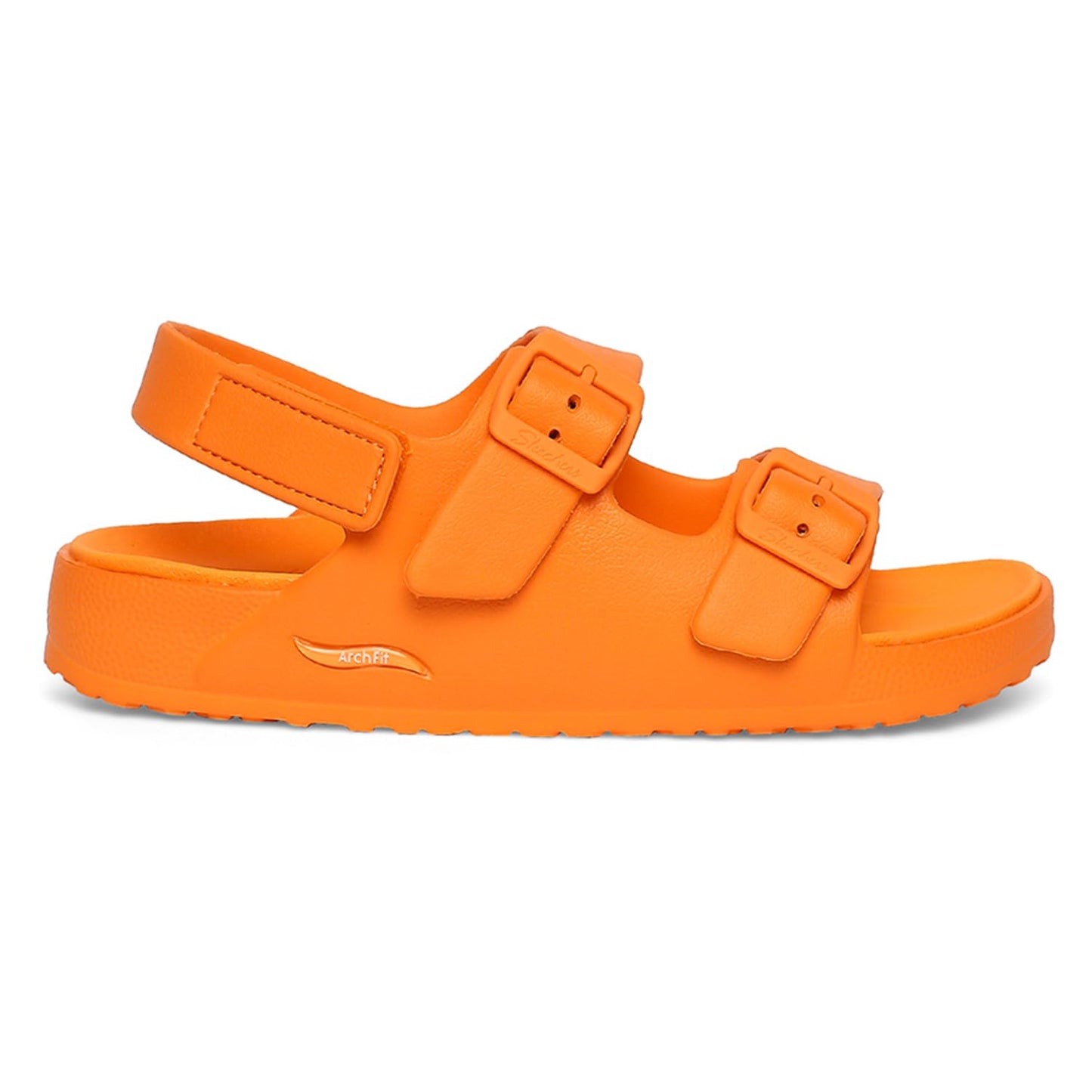 Skechers Women Af Cali Breeze 2.0 S Hand Washable Vegan Arch Fit Double Buckle With Heel Strap Sandals & Floaters