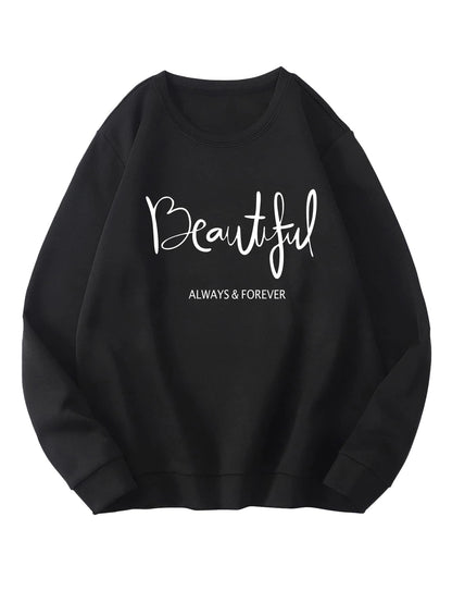 Kotty Women Full Sleeve Round Neck Pinted Sweatshirt