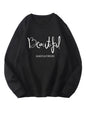 Kotty Women Full Sleeve Round Neck Pinted Sweatshirt